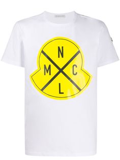 Moncler футболка с логотипом
