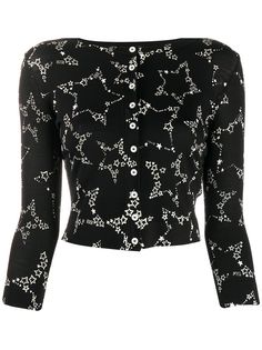 Elisabetta Franchi кардиган с принтом