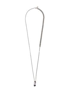Alexander McQueen quartz pendant necklace