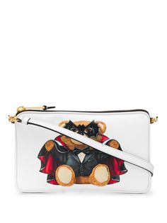 Moschino клатч с логотипом