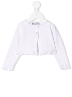 Tartine Et Chocolat embroidered trim cardigan