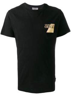 Versace Jeans Couture футболка с круглым вырезом и логотипом