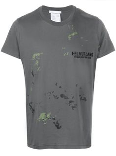 Helmut Lang футболка с логотипом