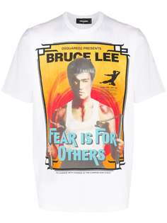 Dsquared2 футболка с принтом Bruce Lee