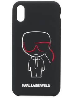 Karl Lagerfeld чехол Karl Ikonik для iPhone XR