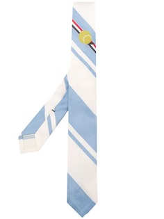 Thom Browne классический галстук Tennis Ball Icon