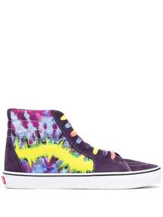 Vans высокие кеды с принтом тай-дай