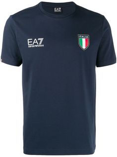 Ea7 Emporio Armani футболка с логотипом