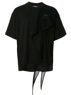 Yoshiokubo футболка с сетчатой вставкой