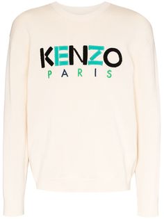 Kenzo толстовка с вышитым логотипом