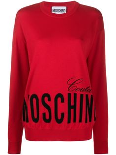 Moschino толстовка с графичным принтом