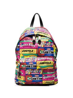 Moschino рюкзак в технике пэчворк