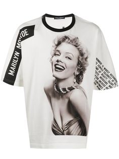 Dolce & Gabbana футболка с принтом Marylin Monroe