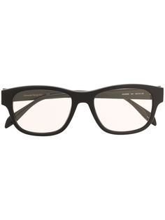 Alexander McQueen Eyewear очки в прямоугольной оправе