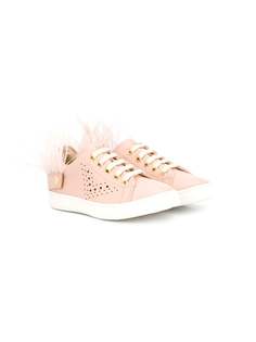 Florens feather embellished sneakers