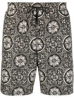 Dolce & Gabbana плавки-шорты с принтом Maiolica