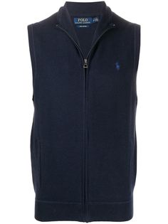 Polo Ralph Lauren жилет с вышитым логотипом