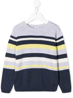 Knot countryside striped knitted jumper