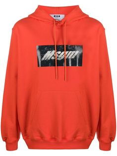 MSGM худи с принтом
