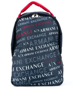 Armani Exchange рюкзак с логотипом