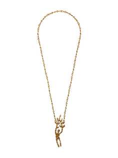 Marni tree-man pendant necklace