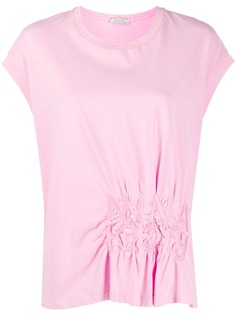 Nina Ricci футболка свободного кроя с вышитым логотипом