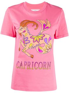 Alberta Ferretti Capricorn print T-shirt