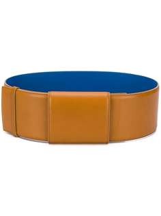 Marni wide leather belt