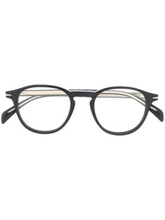 DAVID BECKHAM EYEWEAR очки в круглой оправе