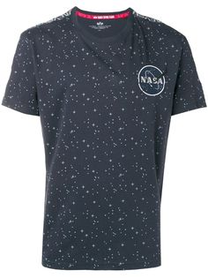 Alpha Industries футболка NASA с принтом звезд