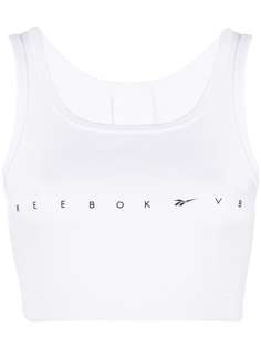 Reebok x Victoria Beckham укороченный топ в рубчик