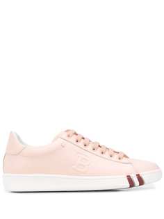Bally embossed logo lace-up sneakers