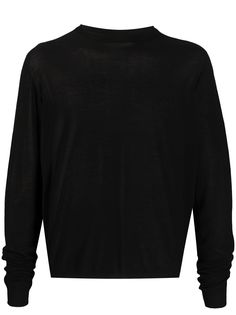 Rick Owens sheer style longsleeved T-shirt