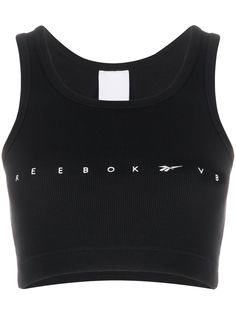 Reebok x Victoria Beckham укороченный топ в рубчик