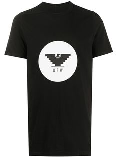 Rick Owens футболка с графичным принтом