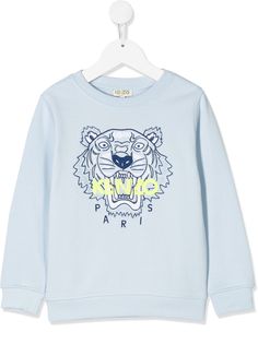 Kenzo Kids толстовка с вышитым логотипом