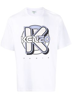 Kenzo футболка с графичным принтом