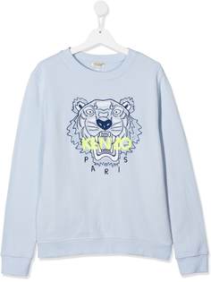 Kenzo Kids толстовка с вышитым логотипом