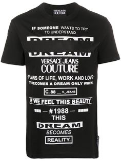 Versace Jeans Couture футболка с логотипом