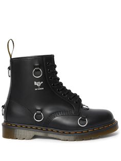 Raf Simons декорированные ботинки из коллаборации с Dr. Martens