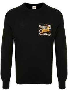 Kent & Curwen джемпер с нашивкой