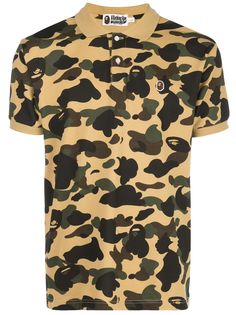 BAPE футболка с камуфляжным принтом
