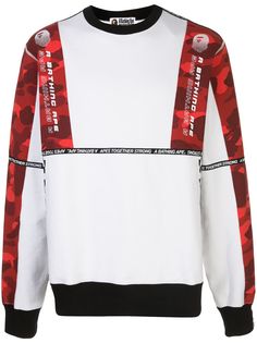 BAPE футболка с камуфляжным принтом