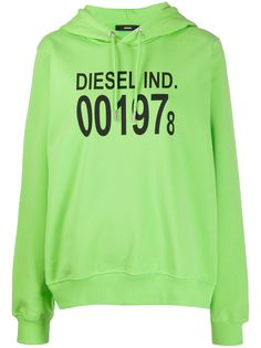 Diesel F-ANG-HOOD-J1 logo print hoodie