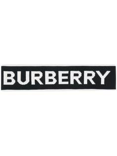 Burberry повязка на голову с логотипом