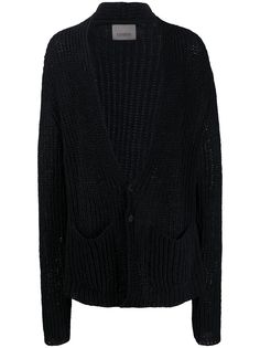 Laneus oversized crocheted cardigan