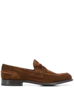 Tagliatore slip-on cut out detail loafers
