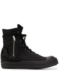 Rick Owens DRKSHDW high-top lace-up sneakers