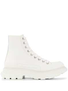 Alexander McQueen кеды на массивной платформе
