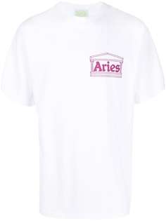 Aries logo print T-shirt